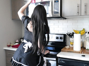 Ashley Alban Naughty Maid Tease JOI & Explosive Orgasm 💦👗